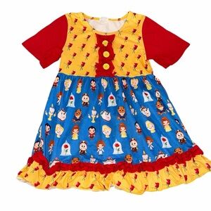Disney Beauty and The Beast Twirl Dress
